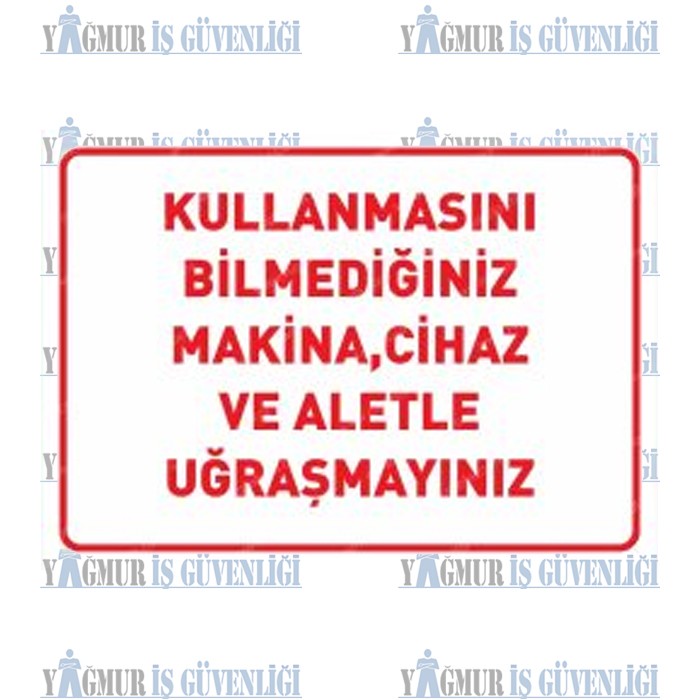 İKAZ LEVHALARI